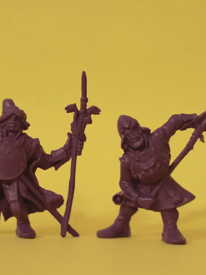 Russian archer, gunners, Miniatures 54mm scale, Infantry Unit, Tabletop Wargaming feudal miniature figures, russian medieval warriors, toy soldiers