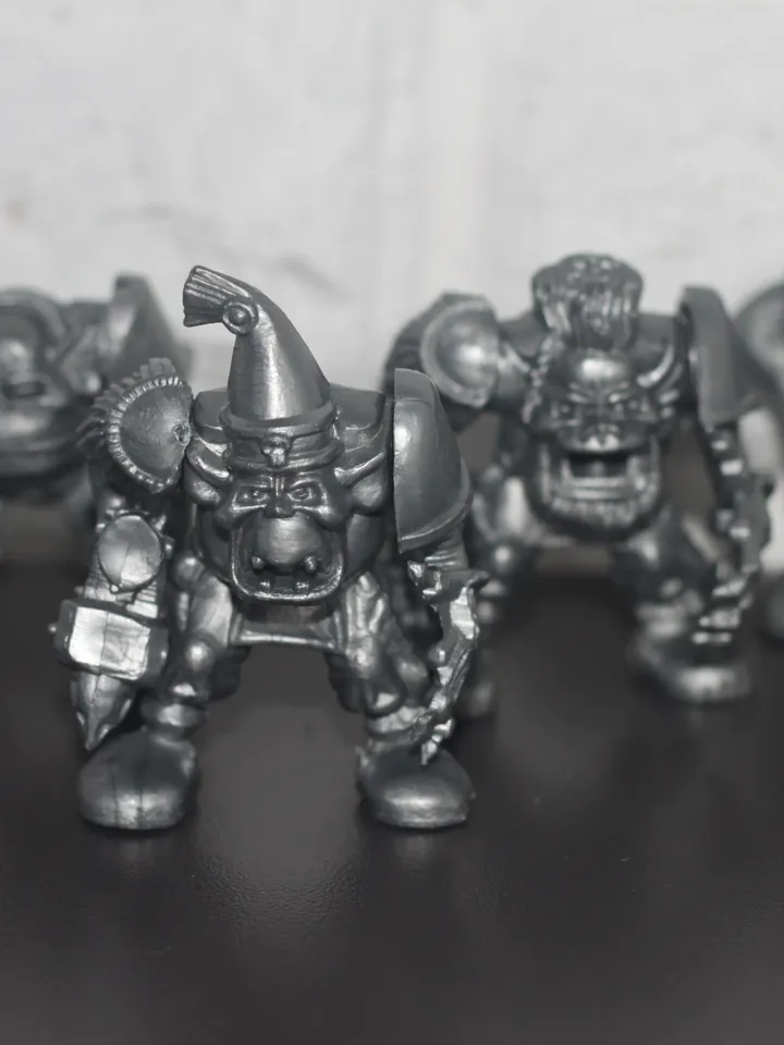 goblins mutants, Miniatures 54mm scale, Tabletop Wargaming miniature figures, toy soldiers