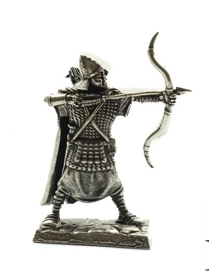 ancient warriors, copper miniature 36mm scale, Tabletop Wargaming miniature figure