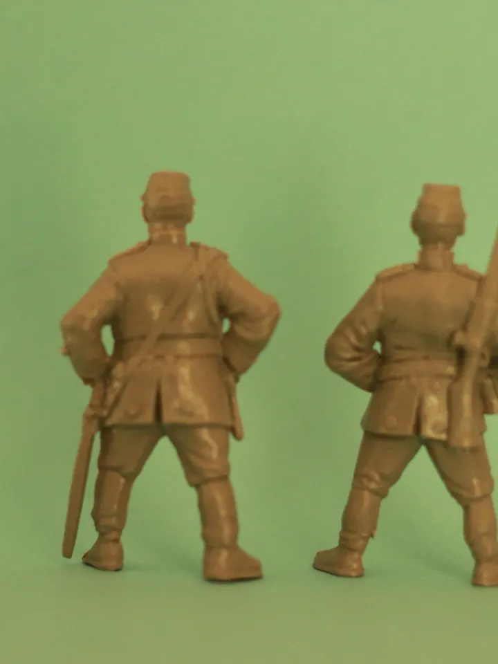 Russian soldiers, Miniatures 54mm scale, Infantry Unit, Tabletop Wargaming miniature figures, toy soldiers
