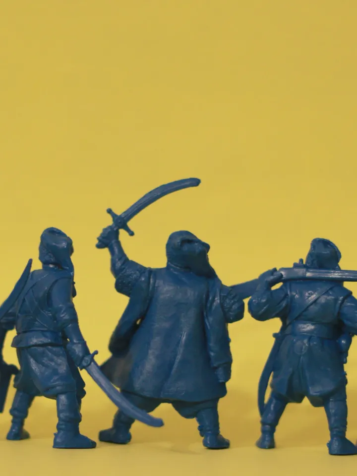 zaporozhye cossacks, Miniatures 54mm scale, ukrainian cossacks, Tabletop Wargaming miniature figures, medieval cossacks warriors, toy soldiers