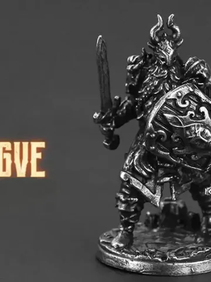 Viking, Scandinavian warriors, Copper Miniatures 36mm scale, Tabletop Wargaming miniature figures.