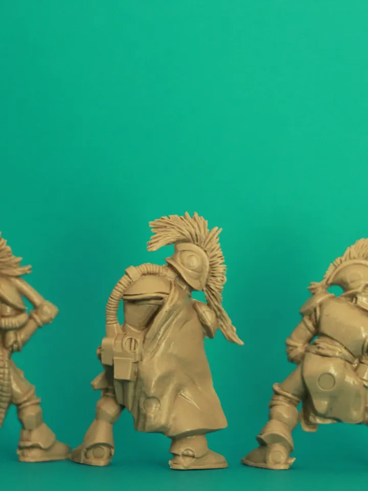 Aztecs, Miniatures 54mm scale, fantasy battles, Tabletop Wargaming miniature figures, squad "Dogs of War", Aztec warriors, toy soldiers