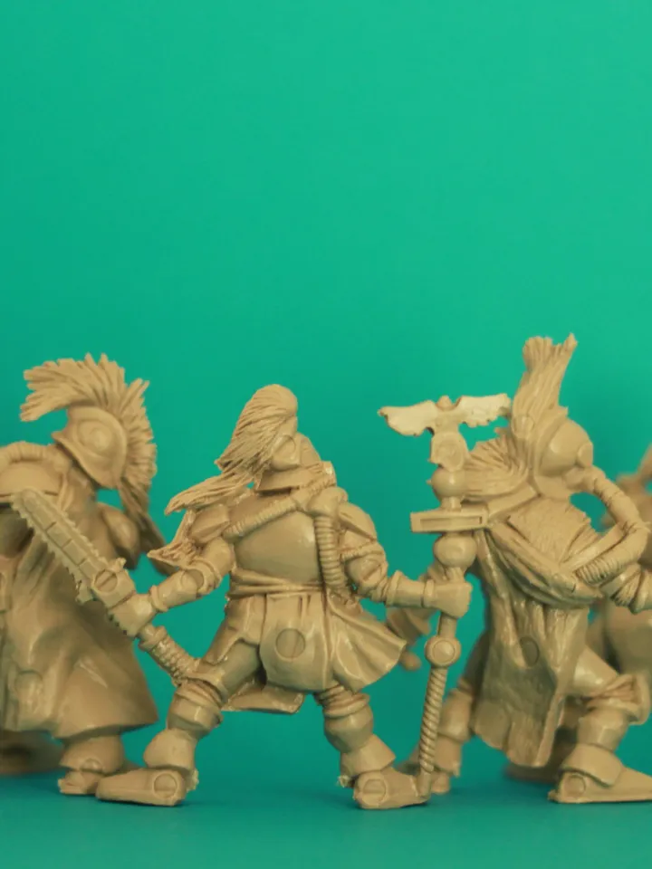 Aztecs, Miniatures 54mm scale, fantasy battles, Tabletop Wargaming miniature figures, squad "Dogs of War", Aztec warriors, toy soldiers