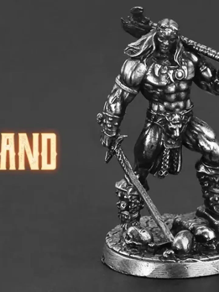 Viking, Scandinavian warrior, Copper Miniatures 36mm scale, Tabletop Wargaming miniature figures.