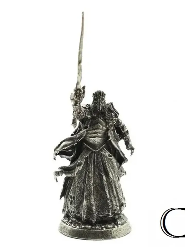 Legion Wraith, copper miniatures 36mm scale, Tabletop Wargaming fantasy miniature figures.