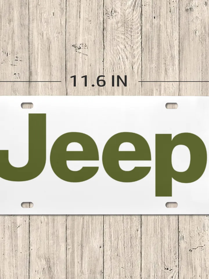 Jeep License Plate