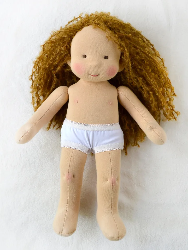 DIY UNDIES 5 sizes for Waldorf doll. PDF sewing pattern and tutorial.
