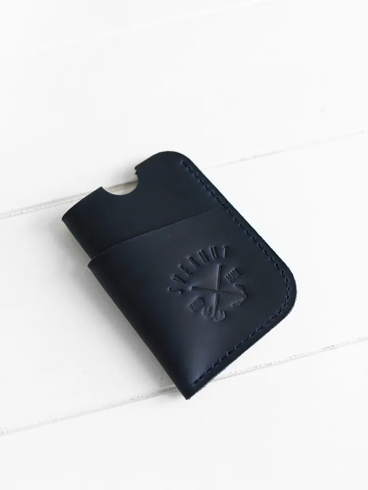 minimalist card holder mini wallet leather cardholder mens wallet gift for him leather card holder brown wallet men cardholder leather gift