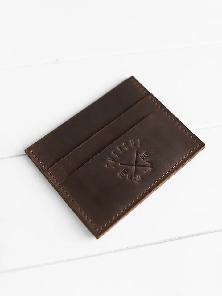 card wallet slim wallet monogram wallet customized wallet credit card wallet thin wallet mini wallet compact wallet mens minimalist wallet