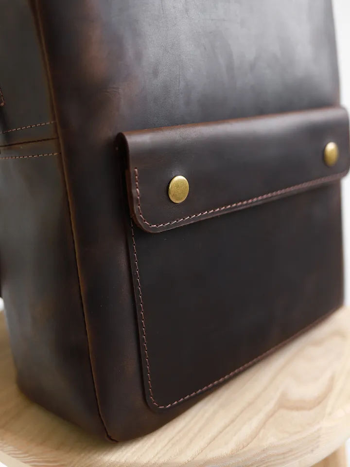 Leather backpack, laptop backpack, rucksack, leather rucksack, men leather backpack, man backpack, woman backpack, black backpack
