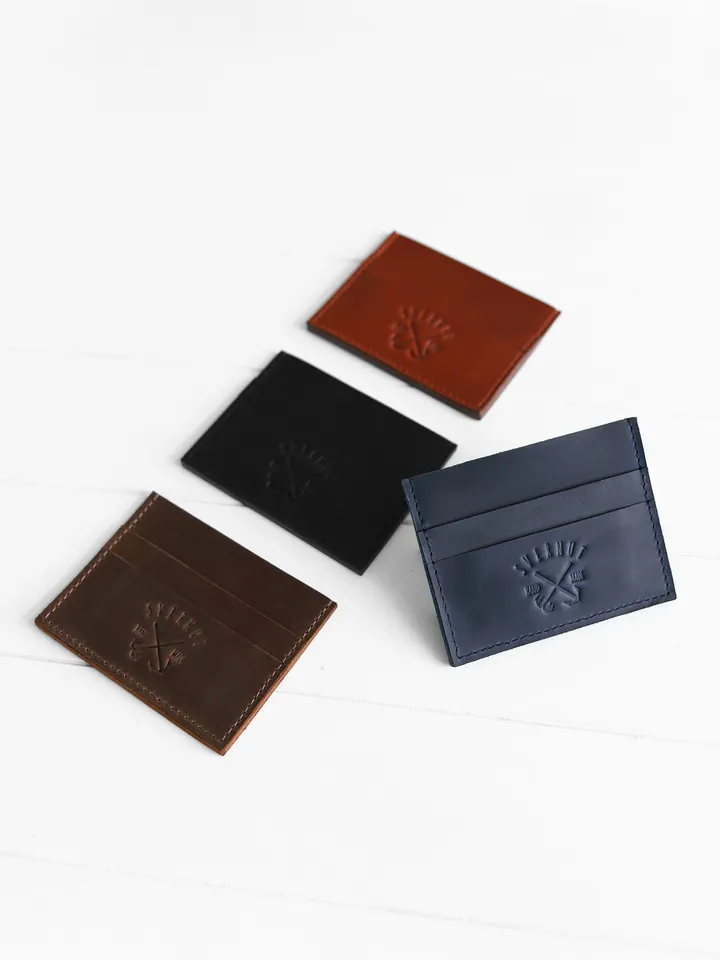 card wallet slim wallet monogram wallet customized wallet credit card wallet thin wallet mini wallet compact wallet mens minimalist wallet