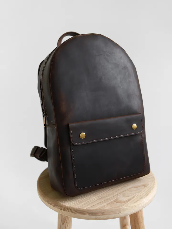 Leather backpack, laptop backpack, rucksack, leather rucksack, men leather backpack, man backpack, woman backpack, black backpack
