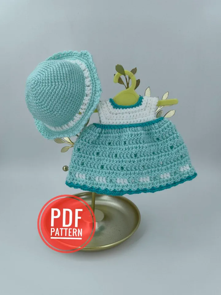 PATTERN Doll with braids