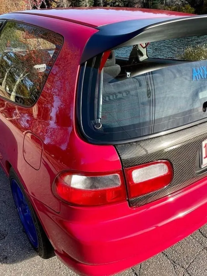 Spoiler Osaka JDM Devil Wing for Honda Civic Eg 92-95 Hatch Spoon