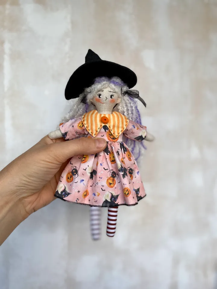 PDF Witch Hat Pattern for Doll