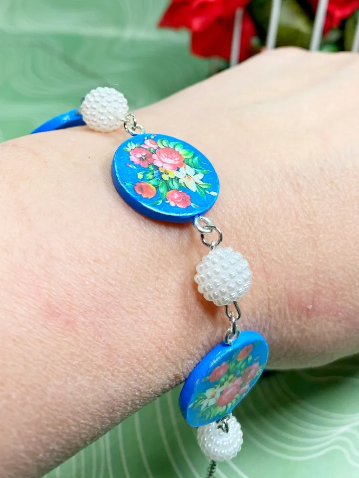 Handmade jewelry set. Set of jewelry.