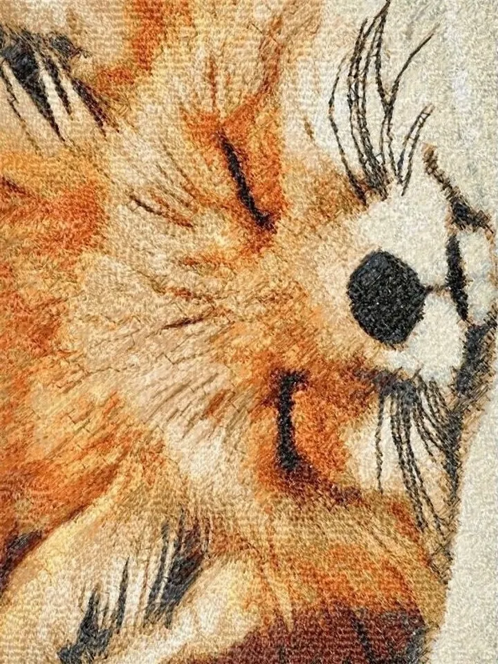 Fox photostitch Сlutch Bag in the hoop machine embroidery design and tutorial how to make InThe Hoop Project Machine Embroidery Patterns ITH