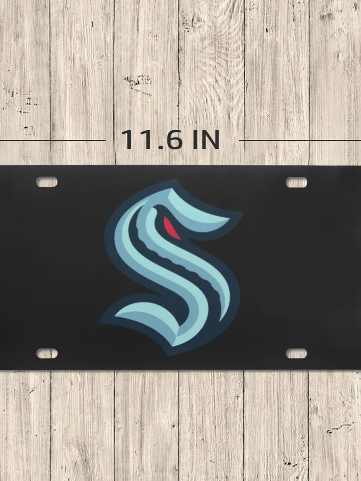 Seattle Kraken License Plate