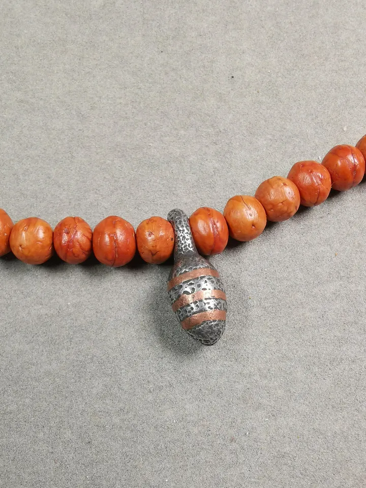 Gandhanra Handmade Buddhist Mala Counter Clip,Bum Counter Clip for Prayer Beads, Shape,Mala Accessories