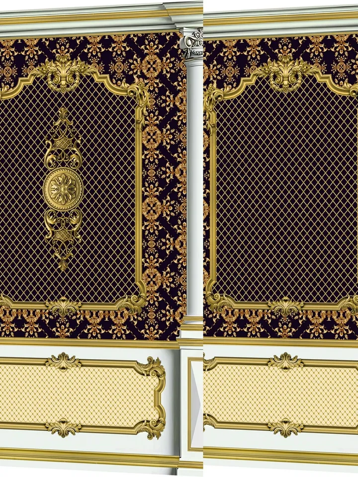 Wallpapers- Set 17-v10 | Printables for Dollhouses and Unique Miniature Projects | Digital Downloads | in Scale 1/12th