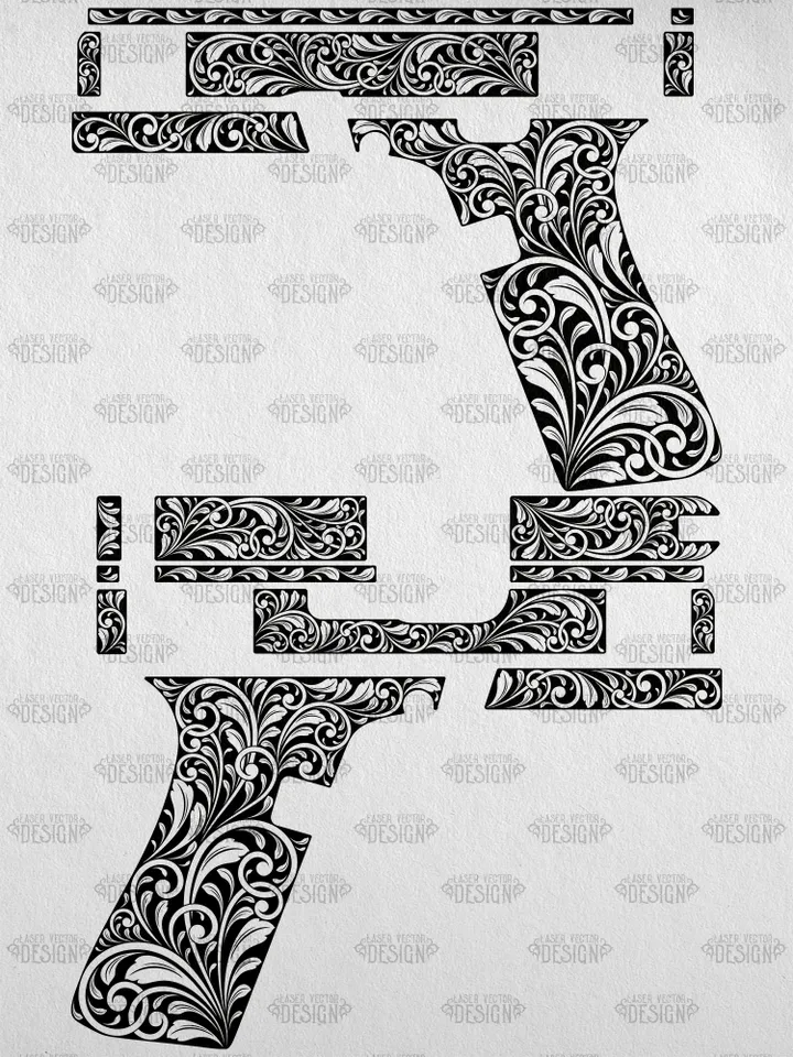 VECTOR DESIGN Glock 43 X Scrollwork