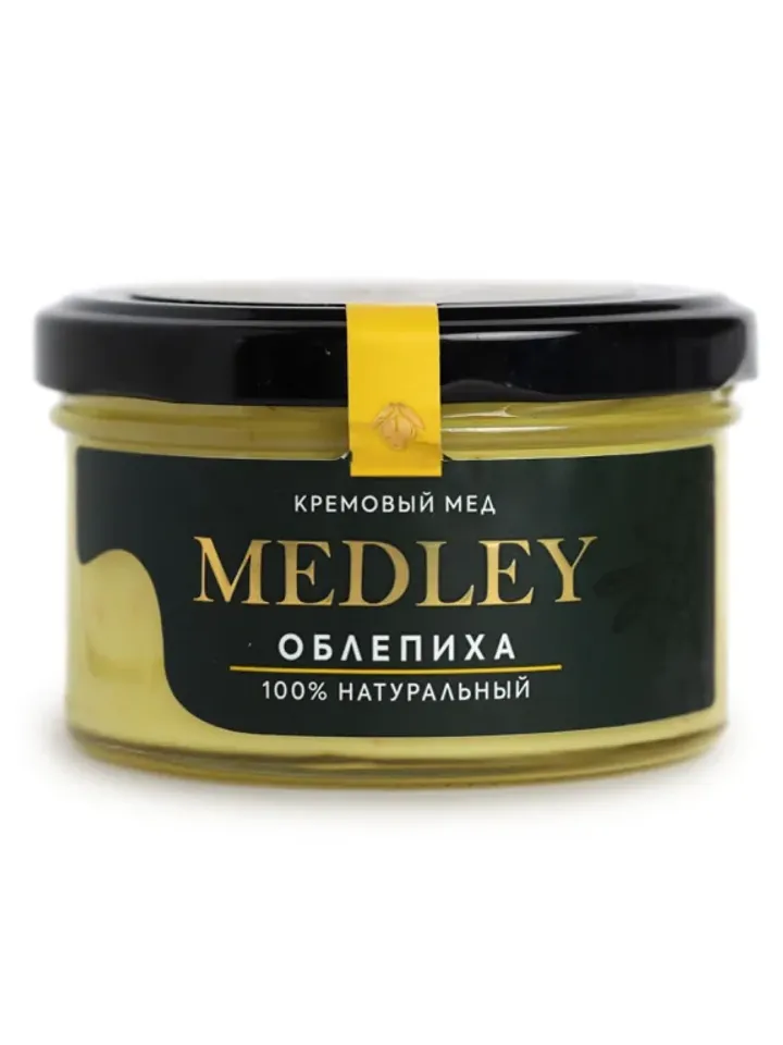 Cream Honey with Sea Buckthorn, 200gr.