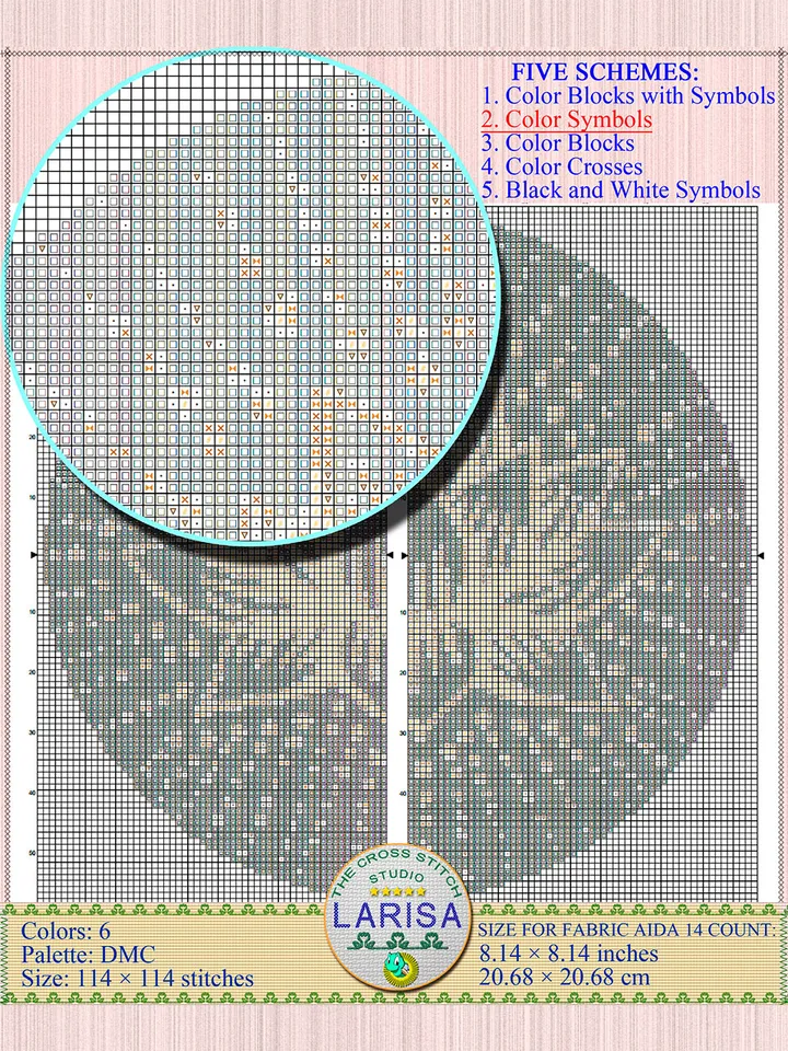 Gold Lotus Flower Cross Stitch Pattern | Gold Lotus