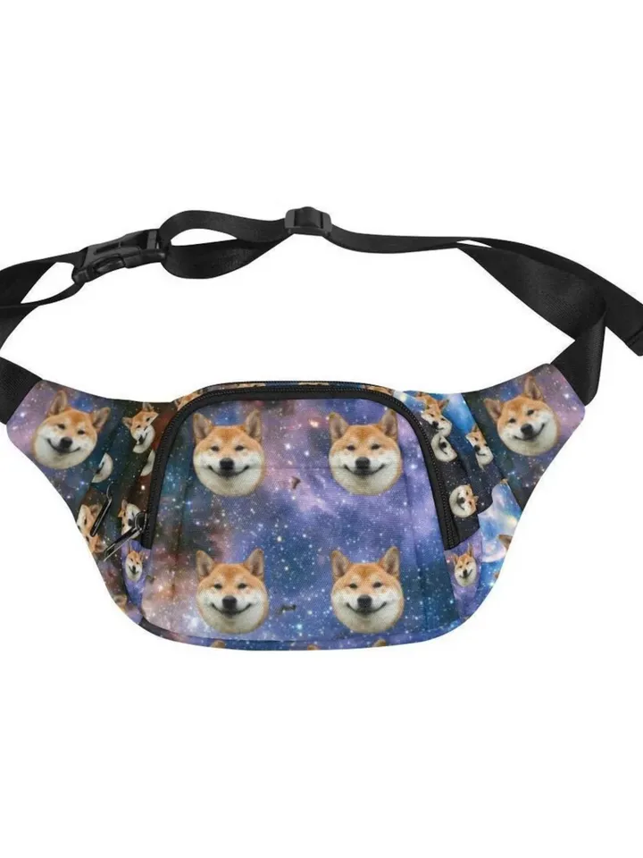 Custom Fanny Pack, Your Dog Cat Face on Fanny Packs, Funny Gift, Personalize Fanny Pack, Waist Bag
