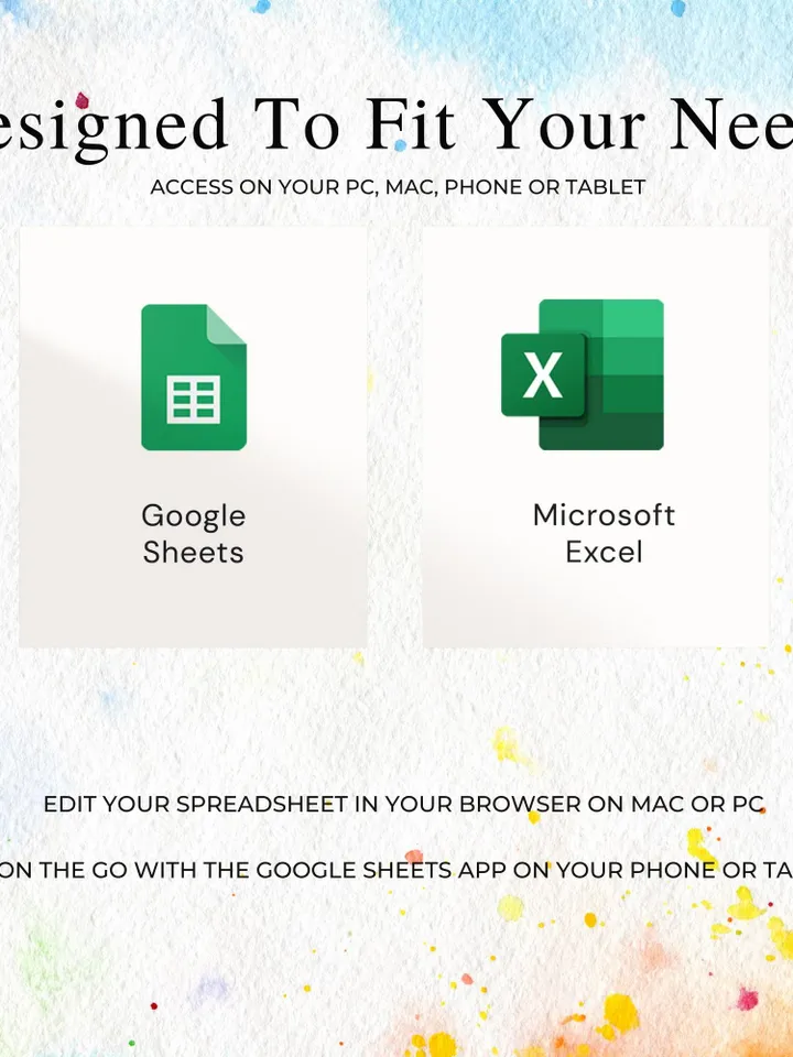 Expense Accounting Template | Editable Google Sheets, Customizable Digital Download for Personal & Business Expense Tracking