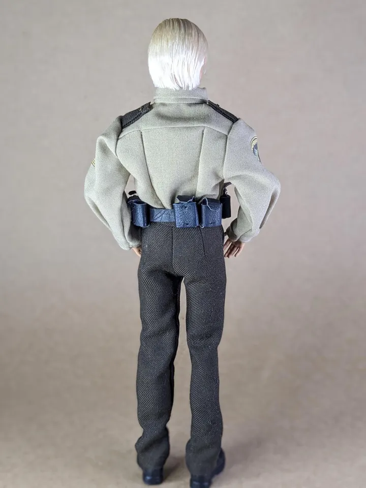 Miniature cosplay Sheriff costume for 1/6 scale fashion dolls