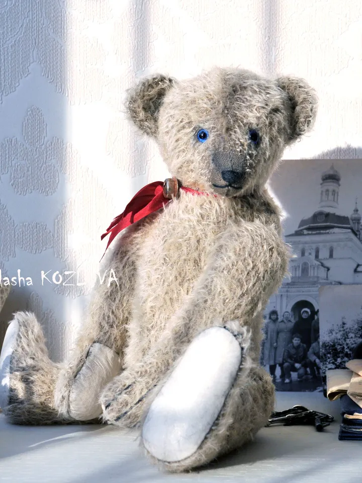 PDF Sewing Bear Pattern and Instructions 33cm Steiff like Teddy Bear/Antique 1908 Bear Toy Sewing/old teddy bear