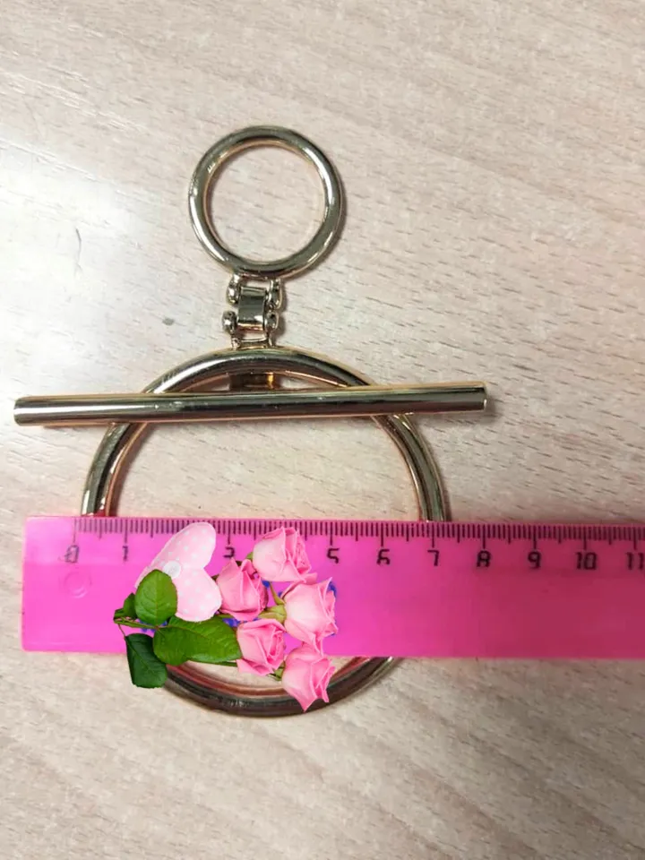 Bag Closure, Togl Bag Lock, Bag Accessories, Metal Accessories for Bags, Knitting Accessories, Creative Materials