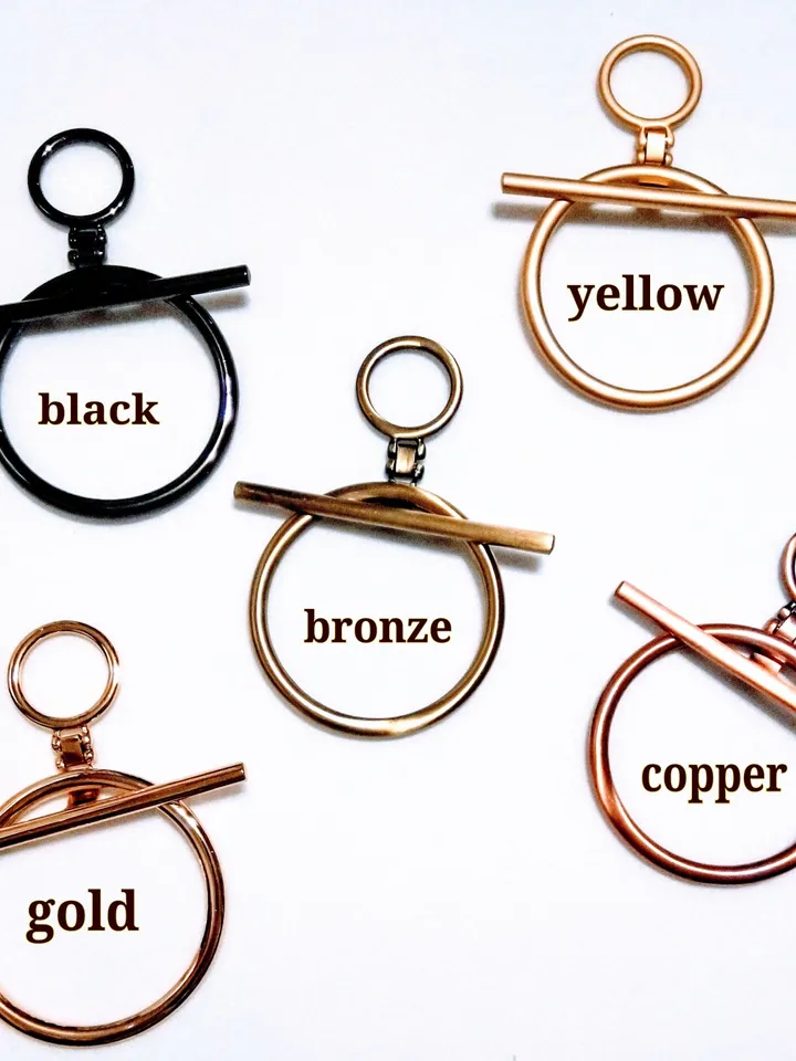 Bag Closure, Togl Bag Lock, Bag Accessories, Metal Accessories for Bags, Knitting Accessories, Creative Materials