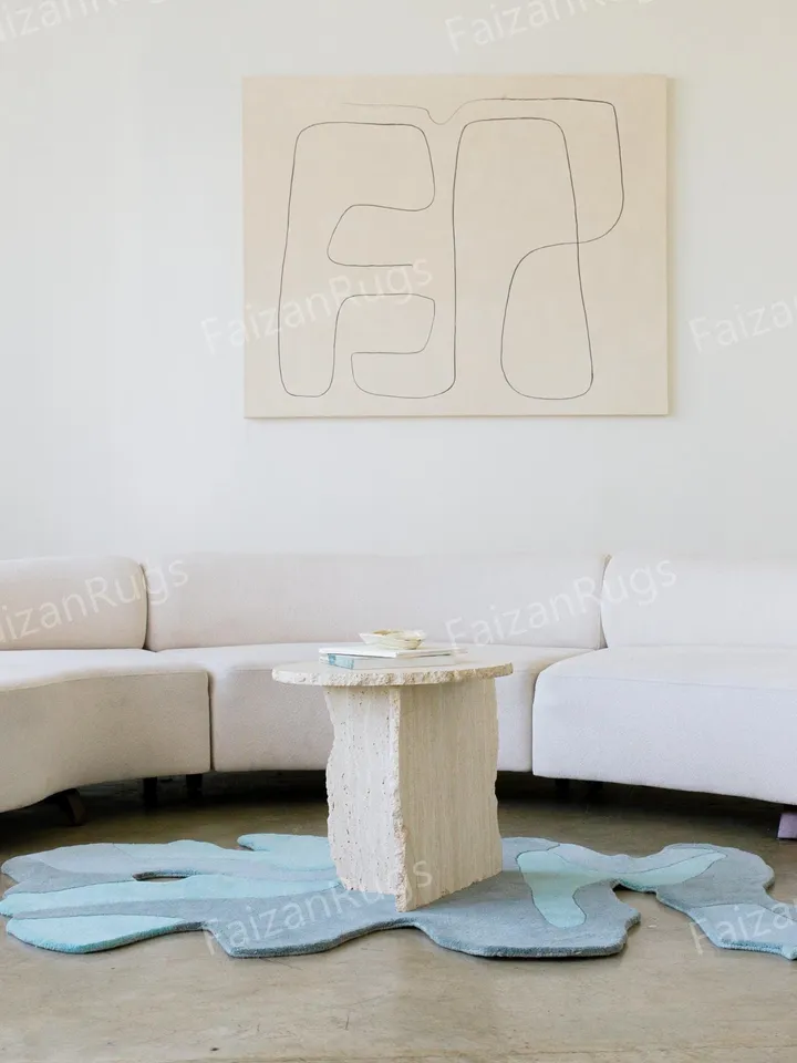 Buy Rest Hand Tufted Rug 100% Wool For Living Room, Bed Room, Kids Room , drawing room, hall In Any Size 10x14,10x12,9x12,8x10,6x9,5x8,4x6