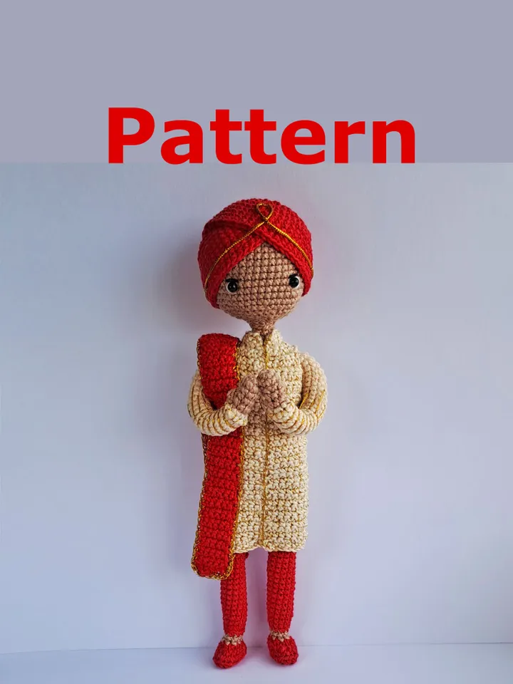 2 Pattern Indian dolls, crochet indian dolls