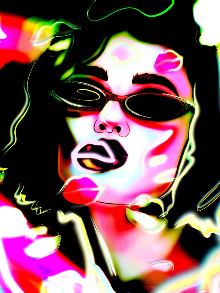 Digital art - Kiss