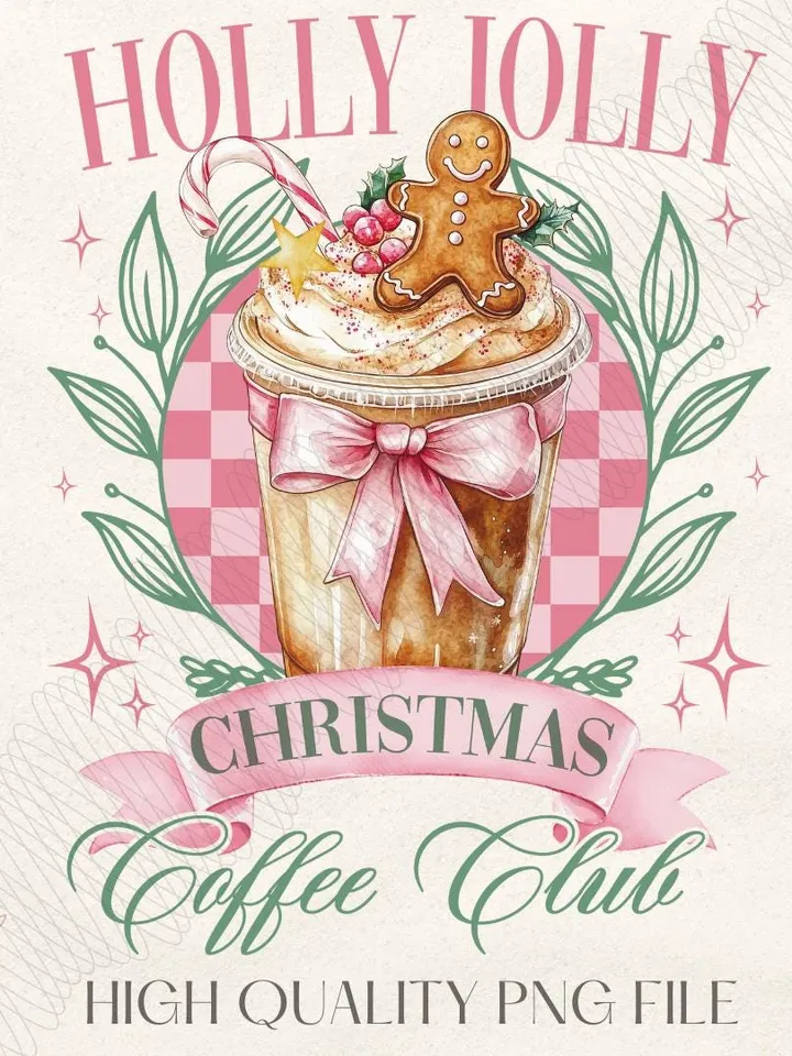 Coquette,Christmas png,Christmas designs,Coffee png,Christmas sublimation,Trending png,Retro Holidays png,Holiday vibes png,Girly Christmas