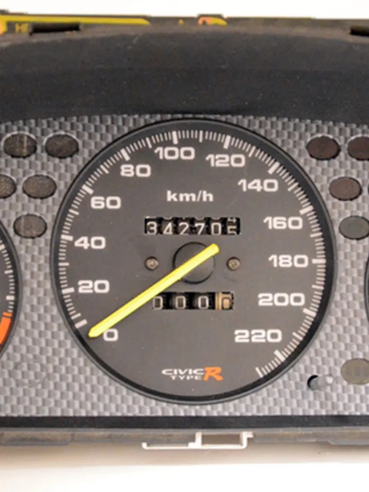 Gauge Faces Overlay kit Type-R style for Honda Civic Ek VTI / SI
