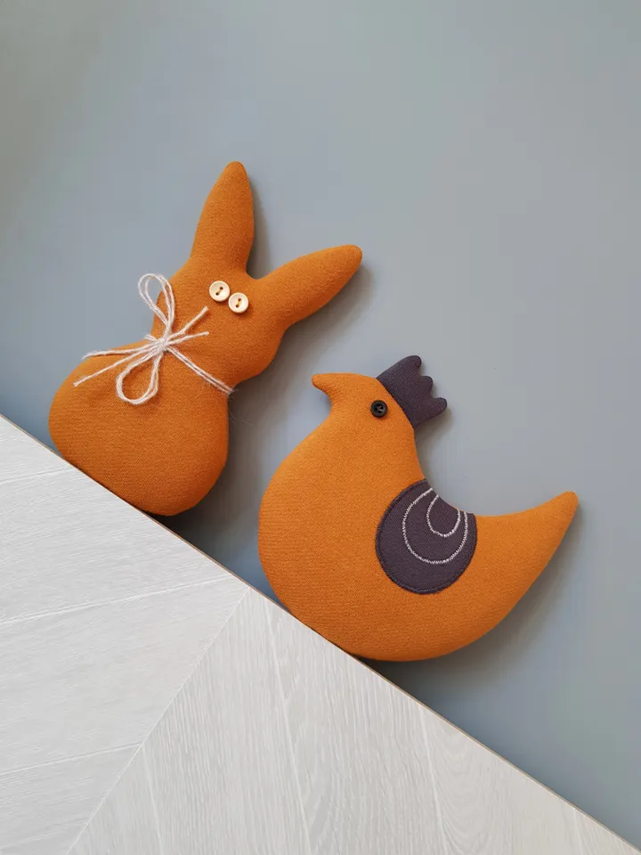 Easter Bunny Sewing pattern pdf, easter decor diy, digital tutorial in english