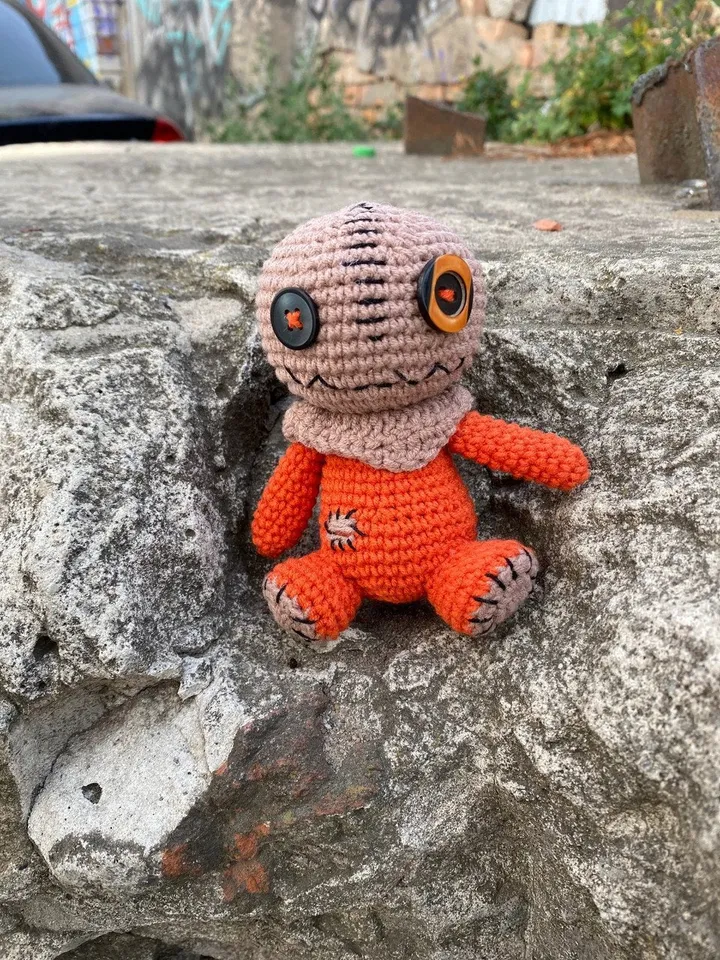 PDF Crochet Voodoo, Creepy Sam doll, Amigurumi voodoo, Voodoo Accessory, Halloween Crochet Pattern, Voodoo Doll Crochet Pattern, Crochet Sam