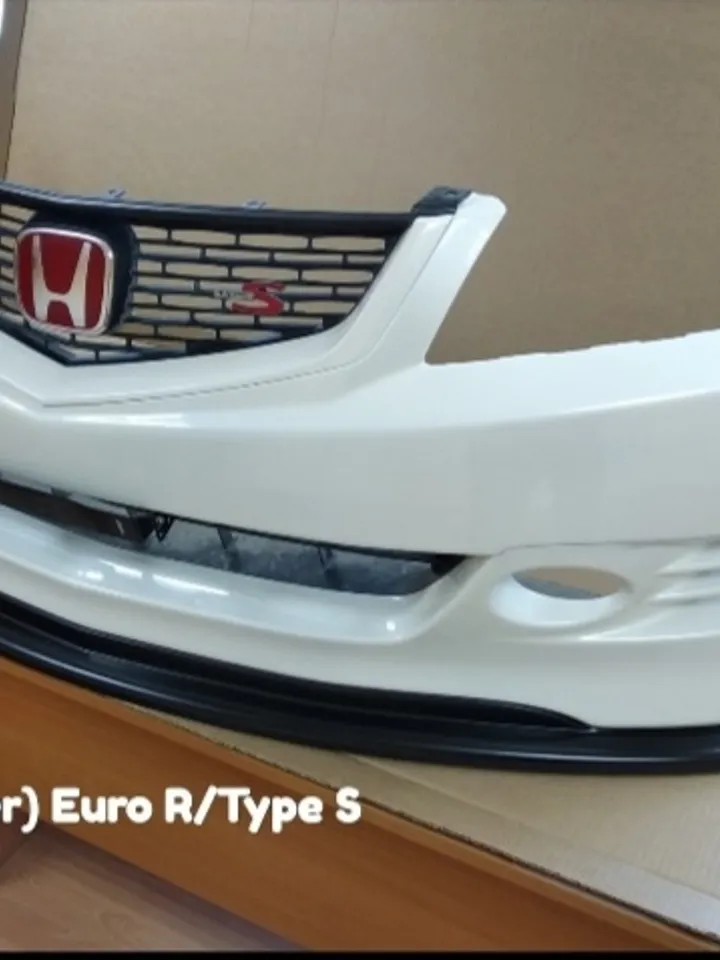 Splitter for front lip Euro r/ Type S 06-08 Honda Accord/ Acura TSX