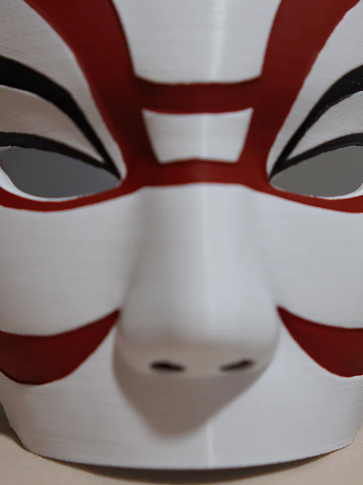 Yokai Villain Mask from the Big Hero 6 cartoon Big Hero Yokai mask