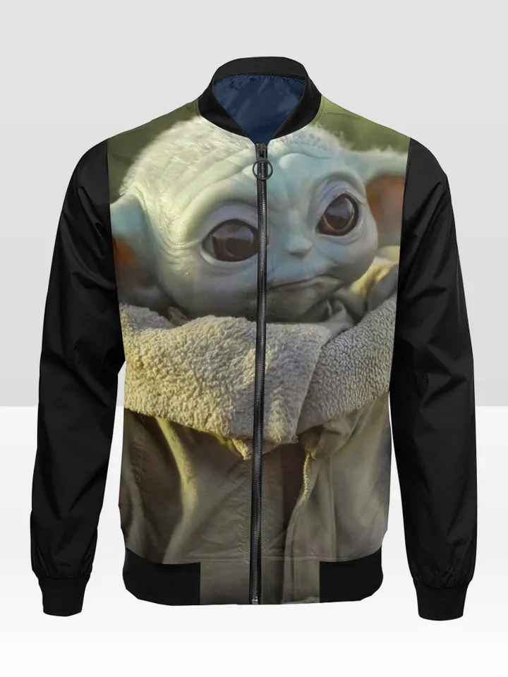 Baby Yoda The Mandalorian Bomber Jacket