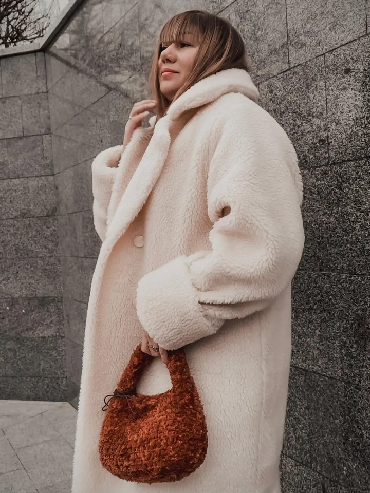 Crochet pattern bow easy trendy handbag PDF digital instant download and video tutorial, shoulder bag, furry bag, egg bag, hobo bag, tote