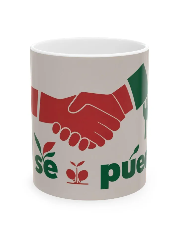 César Chávez Day Mug | Sí Se Puede Coffee Cup | Farm Workers Unite Mug | Social Justice Coffee Mug | Worker Solidarity Gift, Ceramic Mug,