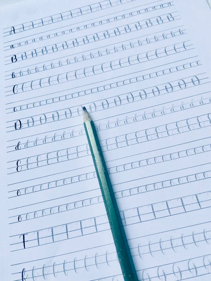Brush Lettering Practice for Beginners, Small Brush Pen, Intro Practice Sheets, Digital Download Worksheets