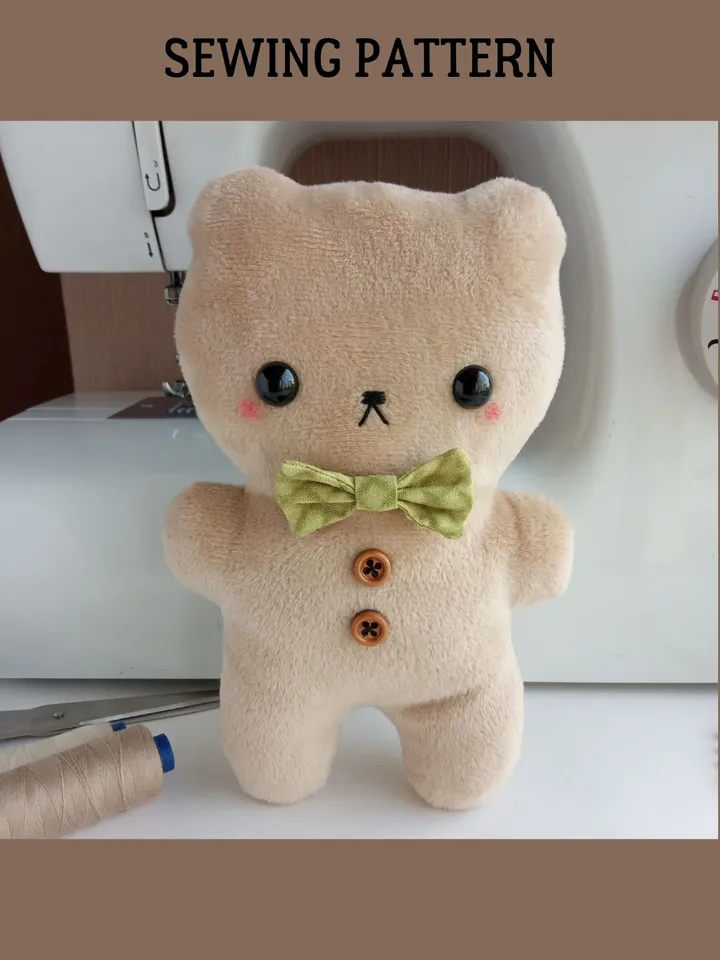 Plush Bear Pattern PDF