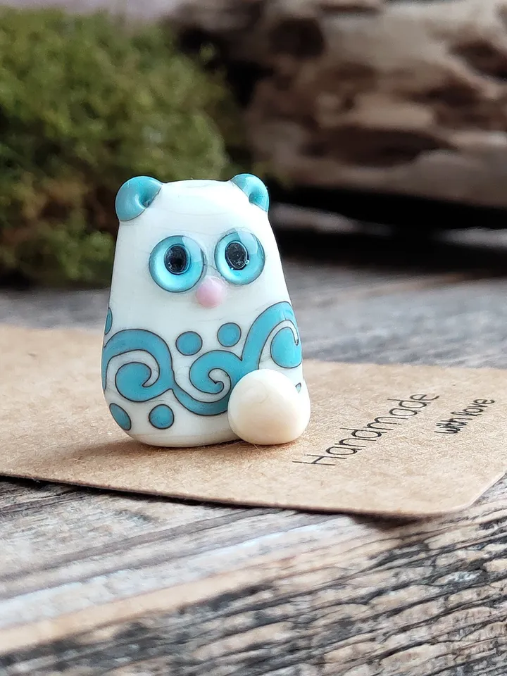 CAT gifts glass figurines Cat figurine Miniature cat gifts cat decor Miniature animals Tiny glass animals Glass cat art Collectible kitten