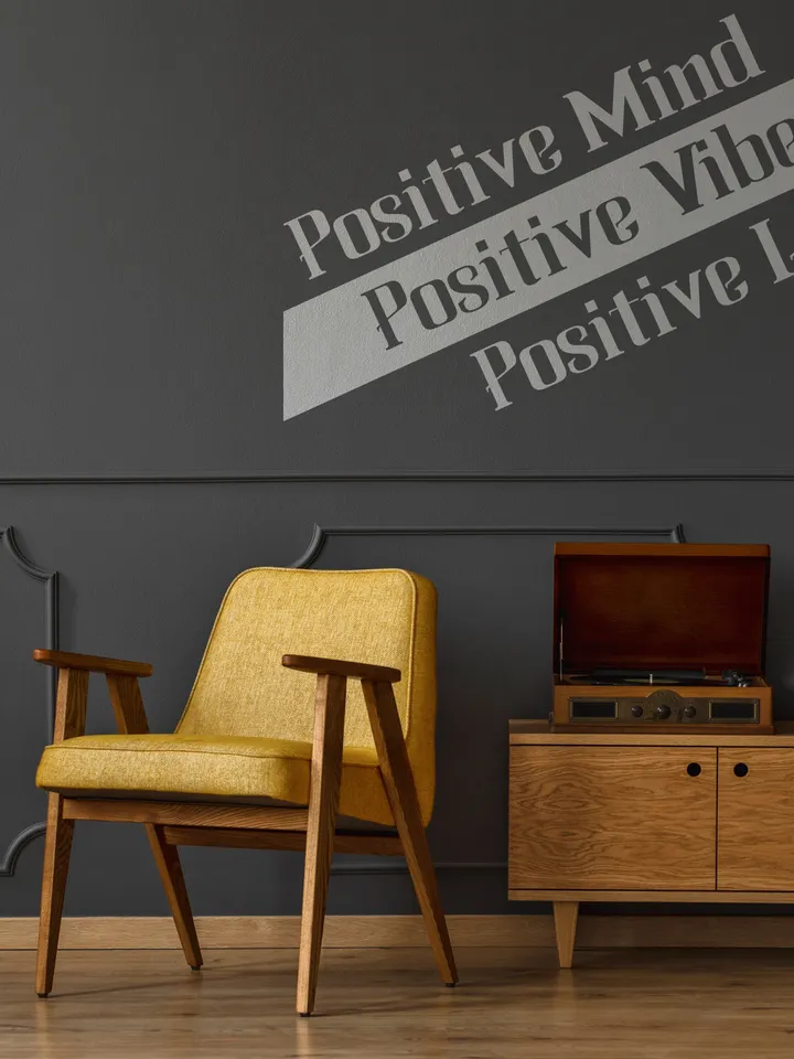 Lockdown Positive Quote Sticker - Inspirational Wall Decor Vinyl Decal For Adult - Motivational Waterproof Large Bedroom Inspiring Saying